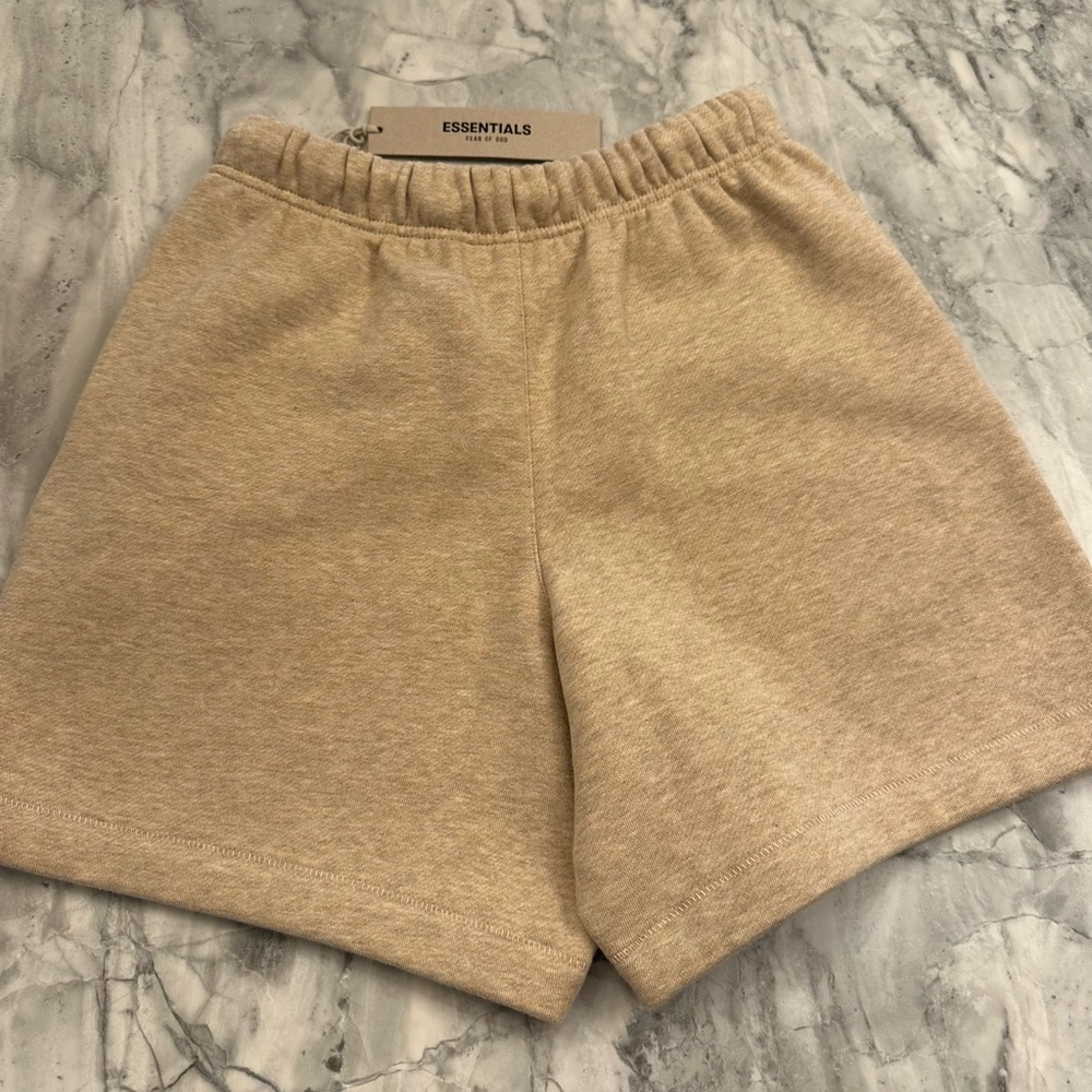 Fear of God Essentials kids sweat shorts size 10 New with tags! - Picture 2 of 6